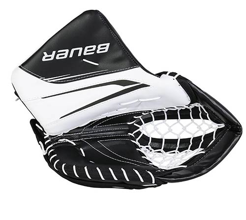 Bauer Vapor X5 Pro Fanghand Intermediate Weiss-Schwarz