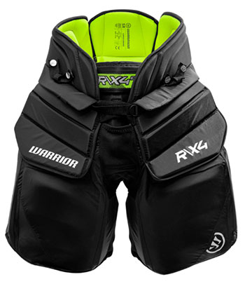 Warrior Ritual X4 E Goalie Torwarthose Intermediate schwarz