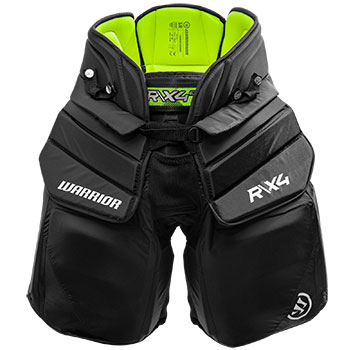 Warrior Ritual X4 E+ Plus Goalie Torwarthose Junior schwarz